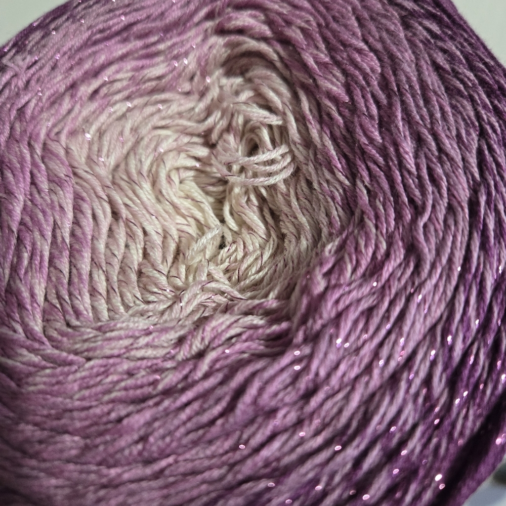 🧶YarnArt Flowers Moonlight Glitter Cake Yarn - Picture 3 of 5